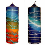 Pillar Candles from Israel