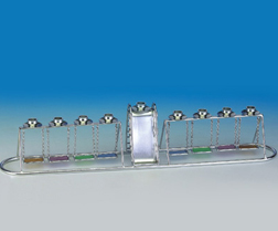 Swings & Slide Playground Menorah