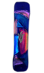Tamara Baskin fused glass mezuzah