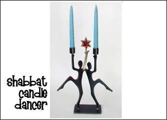 Shabbat Candle Dancers