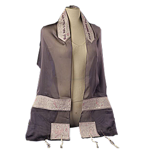 Lavender Chiffon Tallit